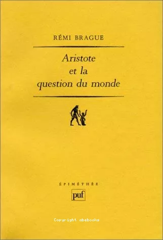 Aristote et la question du monde