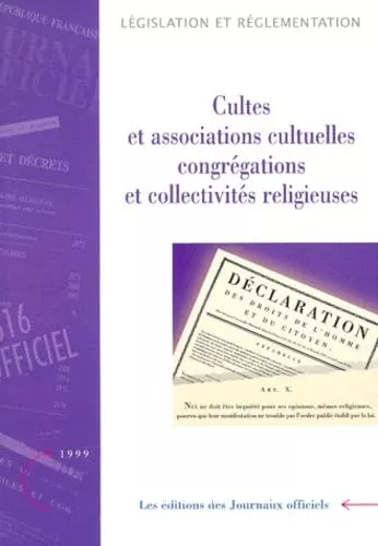 Cultes et associations cultuelles, congrgations et collectivits religieuses