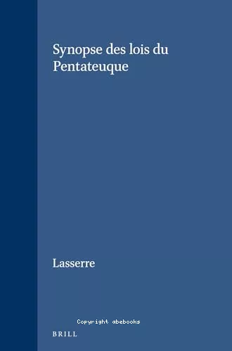 Synopse des lois du Pentateuque