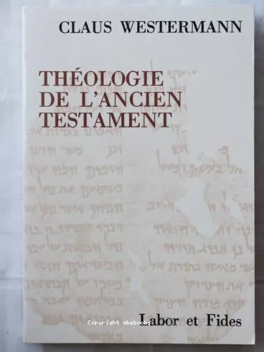 Thologie de l'Ancien Testament