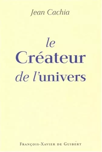 Le crateur de l'univers