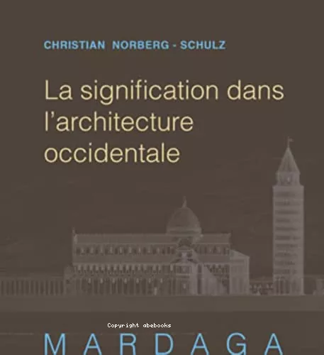 La Signification dans l'architecture occidentale