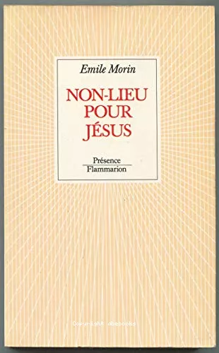 Non-lieu pour Jsus