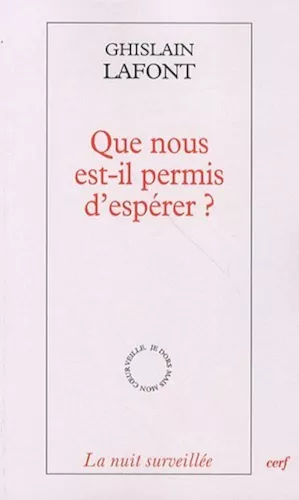 Que nous est-il permis d'esprer ?