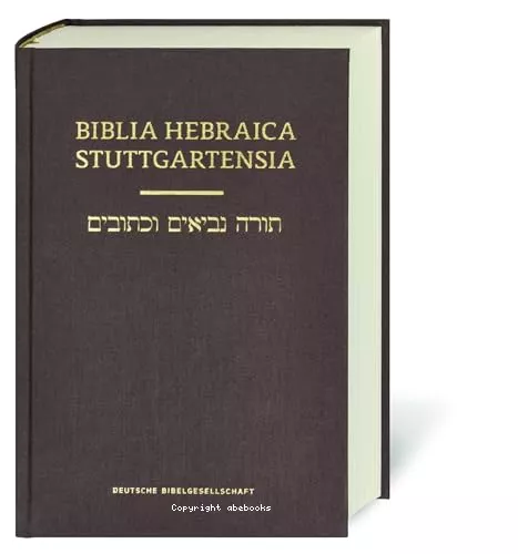 Biblia hebraica stuttgartensia