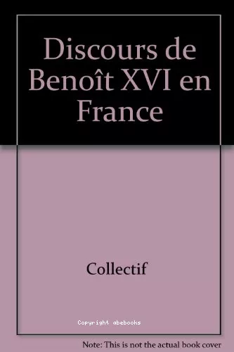 Benot XVI en France : (12-15 septembre 2008)