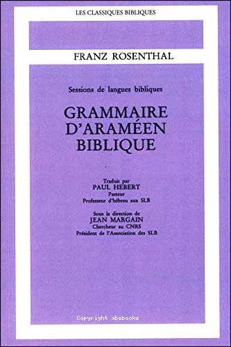 Grammaire d'aramen biblique