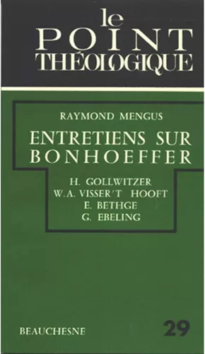 Entretiens sur Bonhoeffer