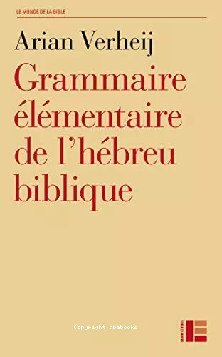 Grammaire lmentaire de l'hbreu biblique