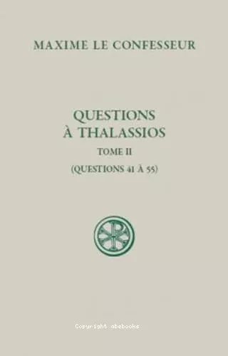 Questions  Thalassios, tome 2 (Questions 41  55)