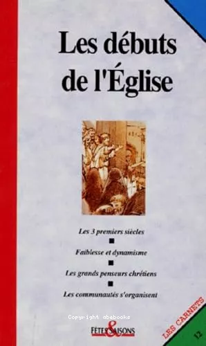 Les Dbuts de l'Eglise