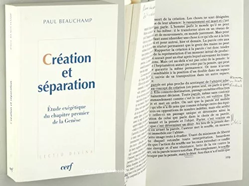 Cration et sparation : Etude exgtique du chapitre premier de la Gense