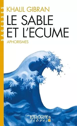 Le Sable et l'cume : Livre d'aphorismes