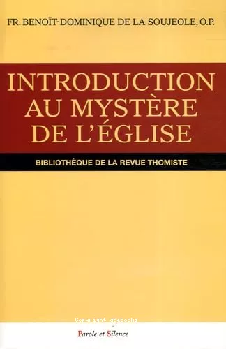 Introduction au mystre de l'Eglise