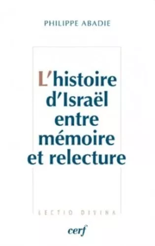 L'Histoire d'Isral entre mmoire et relecture