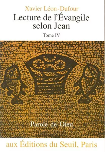 Lecture de l'vangile selon Jean