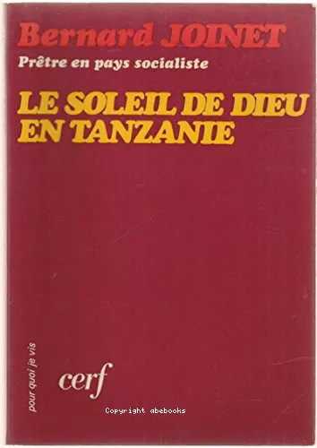 Le Soleil de Dieu en Tanzanie