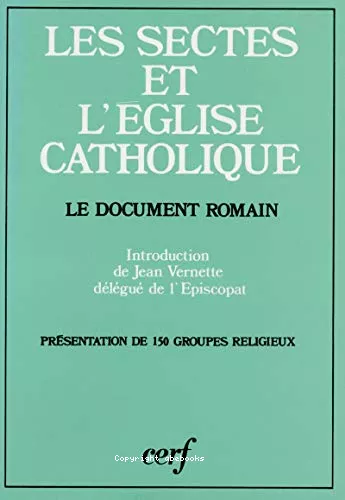 Les sectes et l'glise catholique