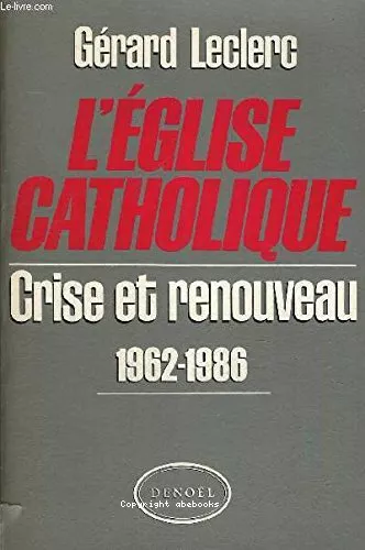 L'glise catholique (1962-1986)