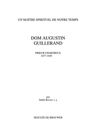 Dom Augustin Guillerand