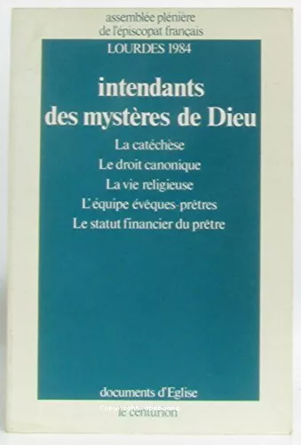 Intendants des mystres de Dieu