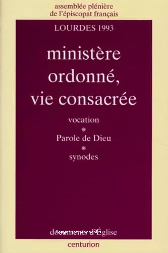 Ministre ordonn et vanglisation