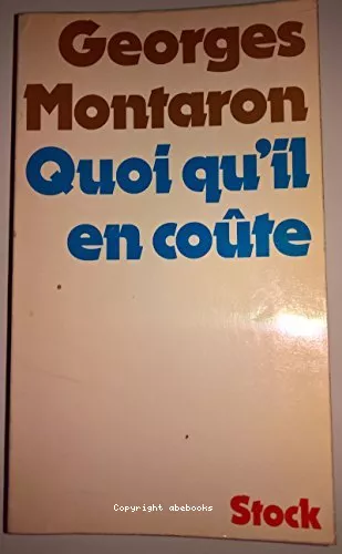 Quoi qu'il en cote