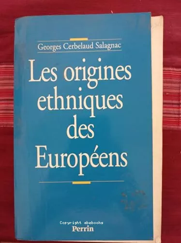 Les origines ethniques des Europens