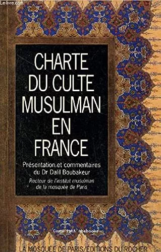 Charte du culte musulman en France