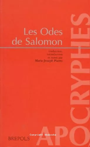 Les Odes de Salomon