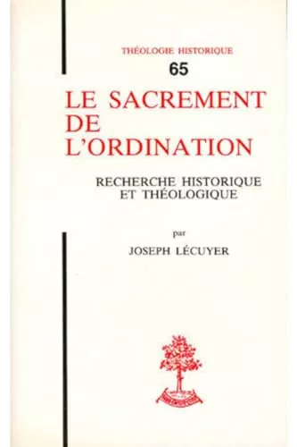 Le Sacrement de l'ordination