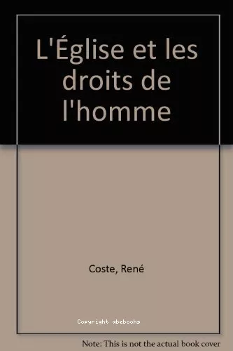 L'glise et les droits de l'homme