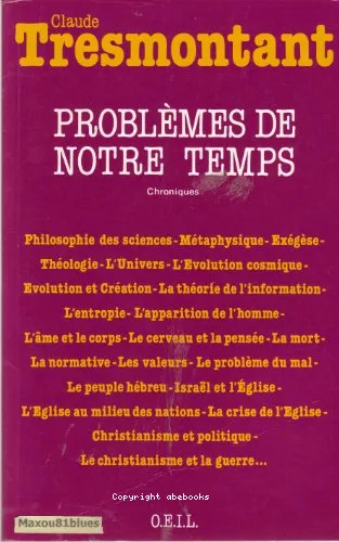 Problmes de notre temps