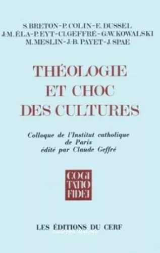 Thologie et choc des cultures