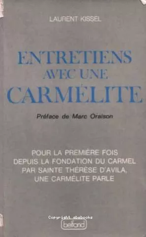 Entretiens avec une carmlite