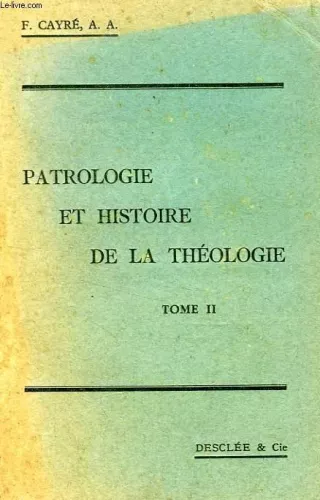 Patrologie et histoire de la thologie. Livres III et IV