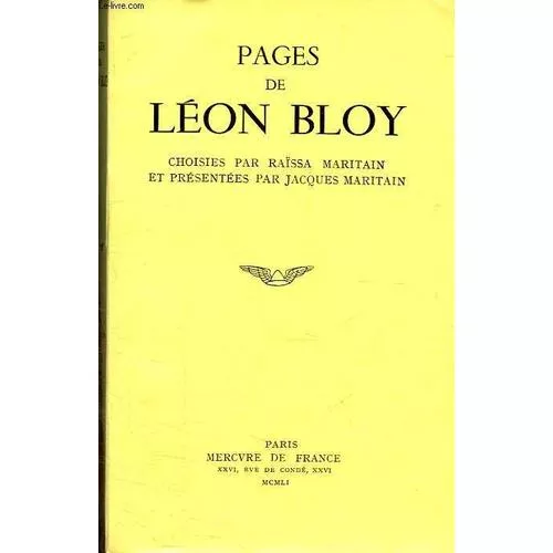 Pages de Lon Bloy