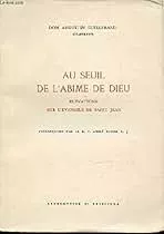 Au seuil de l'abme de Dieu