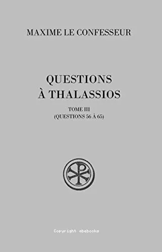 Questions  Thalassios