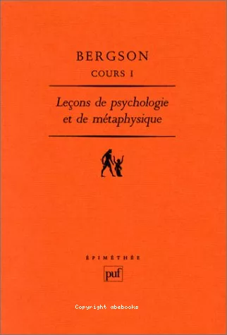 Leons de psychologie et de mtaphysique