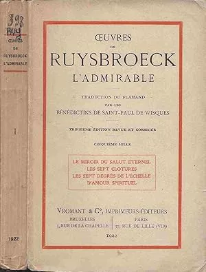 Oeuvres de Ruysbroeck l'admirable