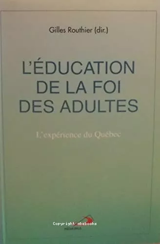 L'Education de la foi des adultes