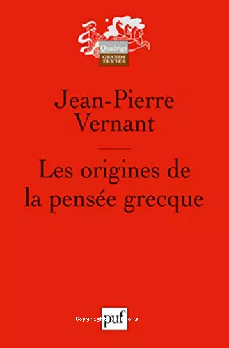 Les origines de la pense grecque