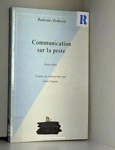 Communication sur la peste