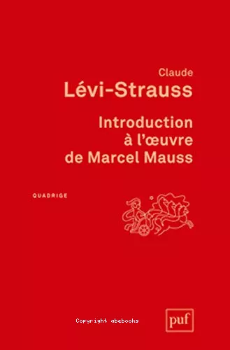 Introduction  l'oeuvre de Marcel Mauss