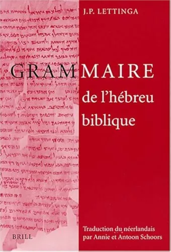 Grammaire de l'hbreu biblique