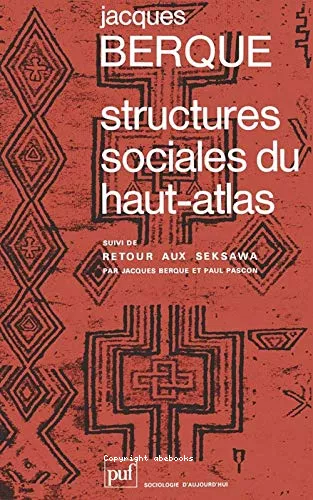 Structures sociales du Haut-Atlas...