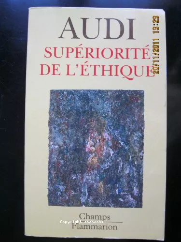 Supriorit de l'thique