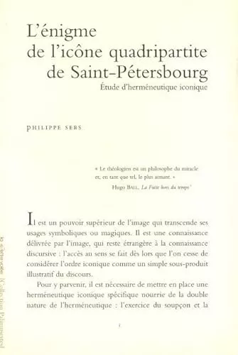 L'nigme de l'icne quadripartite de Saint-Ptersbourg