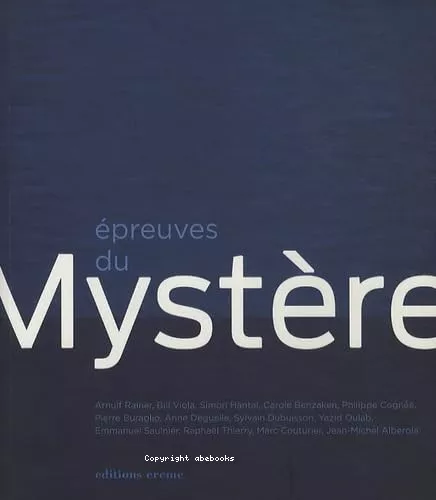 Epreuves du mystre